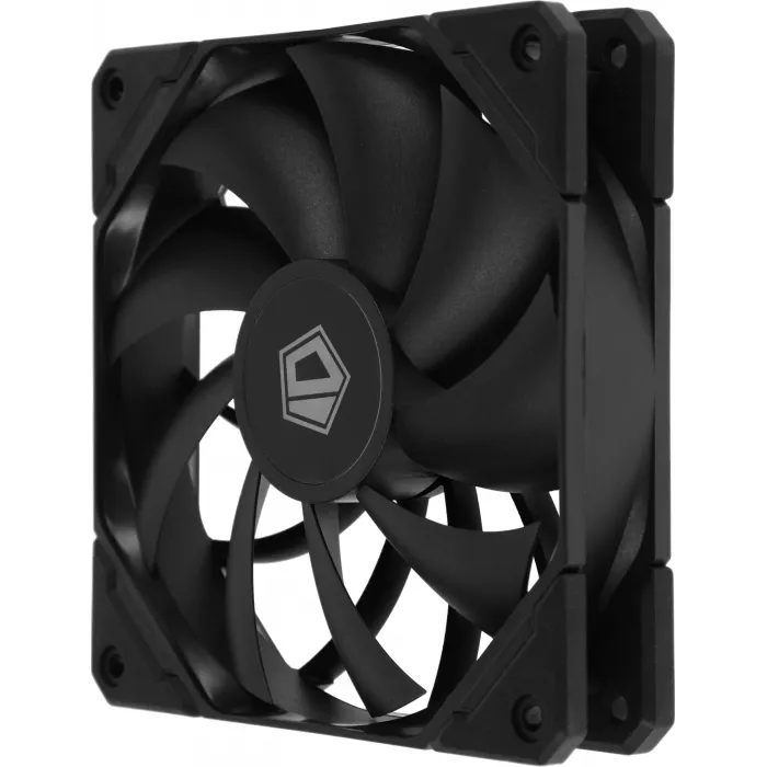 Вентилятор для корпуса ID-Cooling TF-12025-Pro 120х120x25 черный 4-pin 35.2дБ (TF-12025-PRO BLACK) Ret