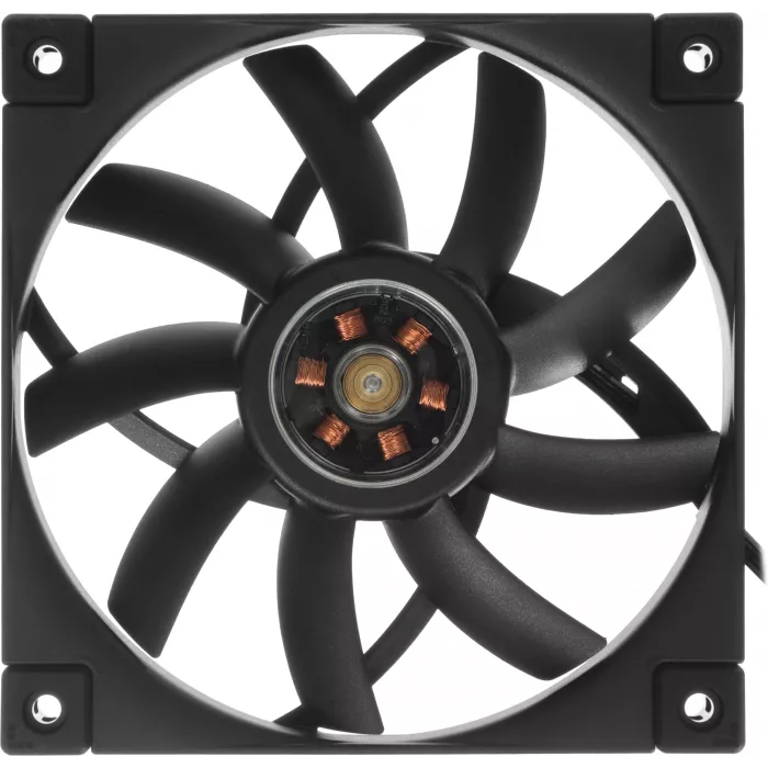 Вентилятор для корпуса Deepcool FT12 Slim 120х120x15 черный 4-pin 25.6дБ (R-FT12SLIM-BKWPN1-G) Ret