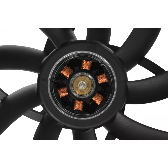 Вентилятор для корпуса Deepcool FT12 Slim 120х120x15 черный 4-pin 25.6дБ (R-FT12SLIM-BKWPN1-G) Ret