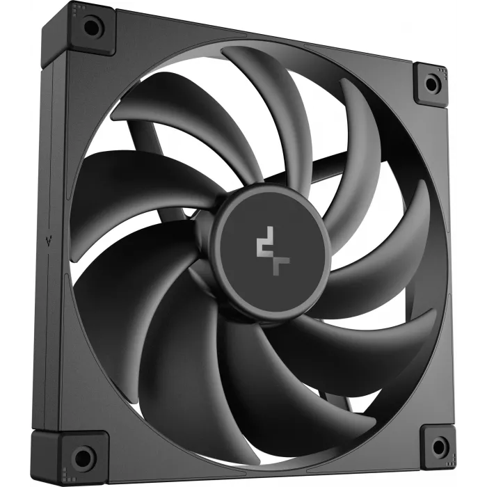 Вентилятор для корпуса Deepcool FD14 140х140x25 черный 4-pin 25.6дБ (R-FD14-BKNPN1-G) Ret