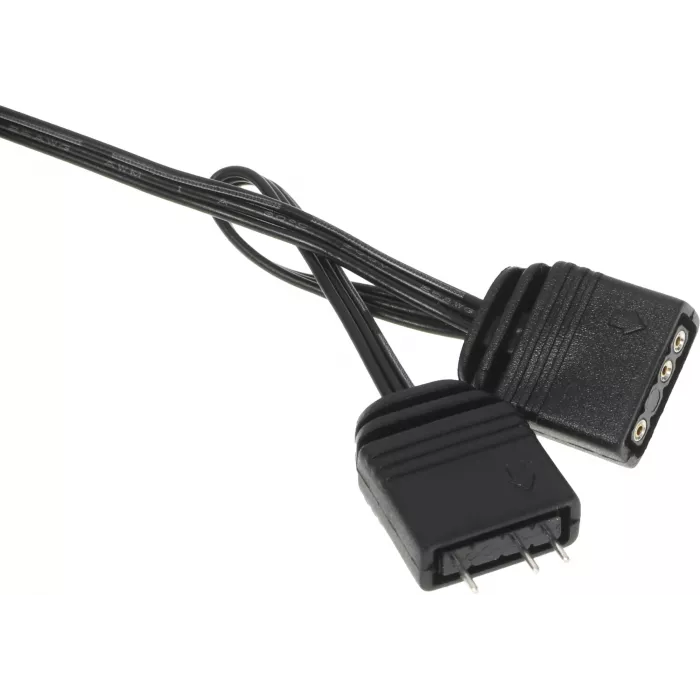 Вентилятор для корпуса Bloody CF-11 LCD ARGB 120х120x25 черный 4-pin 32дБ (упак.:1шт) (CF-11-ARGB120-BK) Ret