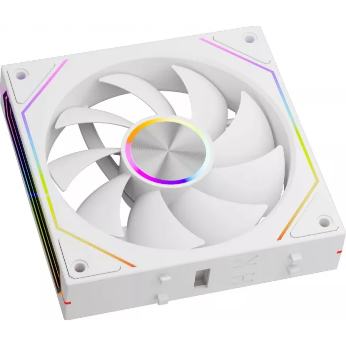 Вентилятор для корпуса PcCooler F3 X120 ARGB 120х120x25 белый 4-pin 28.4дБ (F3X120-WHAC112-GL) Ret