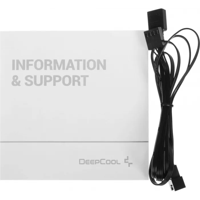 Вентилятор для корпуса Deepcool FL12R SE Reverse ARGB 120х120x25 черный 4-pin 25.79дБ (R-FL12RSE-BKAPN1-G) Ret