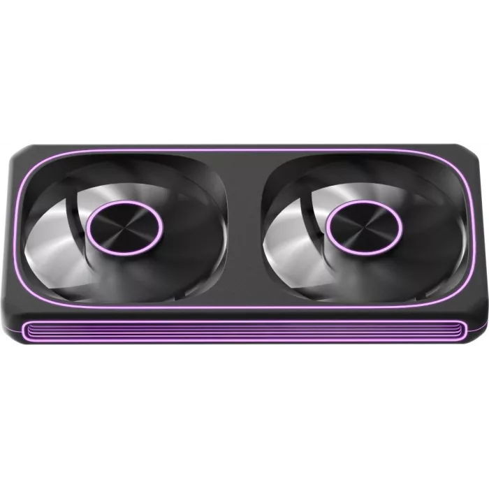 Вентилятор для корпуса Formula Air Fusion 2 Reverse ARGB 120х120x28 черный 4-pin 39.11дБ (упак.:2шт) (AIR FUSION 2 BK REVERSE) Ret