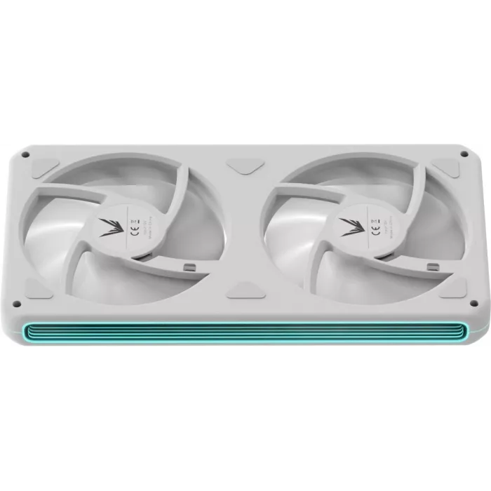 Вентилятор для корпуса Formula Air Fusion 2 ARGB 120х120x28 белый 4-pin 33.46дБ (упак.:2шт) (AIR FUSION 2 WH) Ret