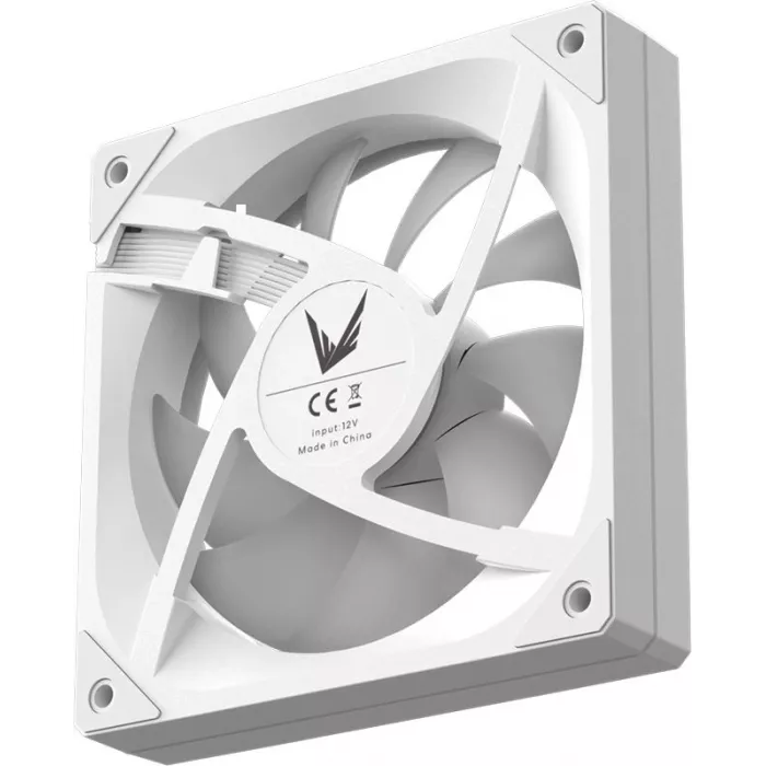 Вентилятор для корпуса Formula Floe Se 12 ARGB 120х120x25 белый 4-pin 25.4дБ (FLOE SE 12WH ARPW) Ret