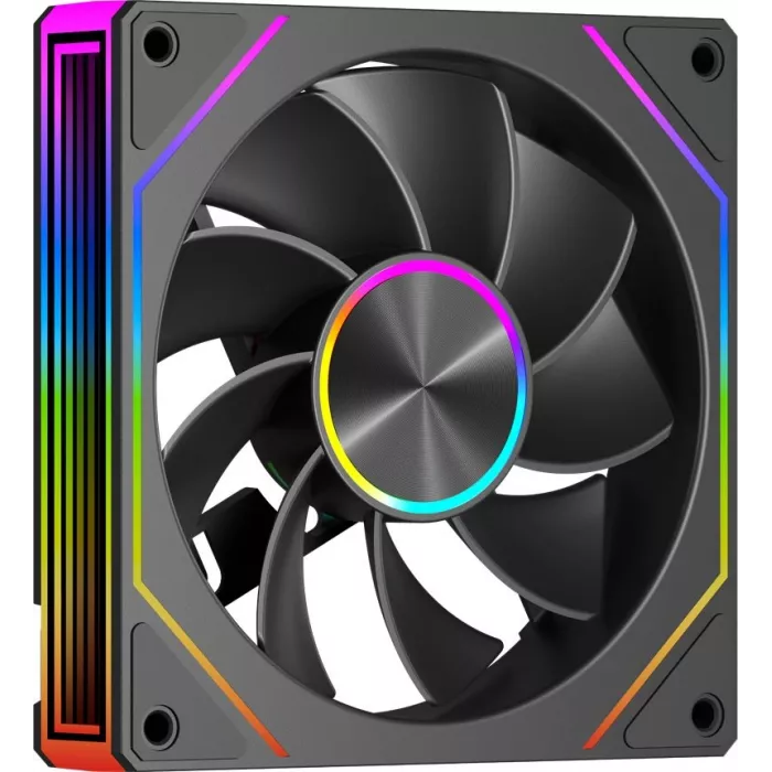 Вентилятор для корпуса PcCooler FG120R Reverse ARGB 120х120x25 черный 4-pin 28.4дБ (FG120R ARGB BK) Ret