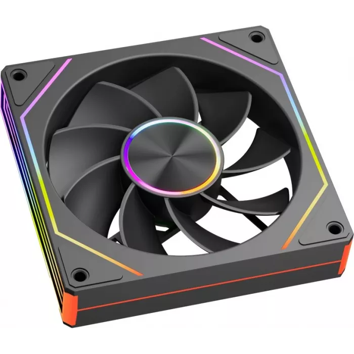 Вентилятор для корпуса PcCooler FG120R Reverse ARGB 120х120x25 черный 4-pin 28.4дБ (FG120R ARGB BK) Ret
