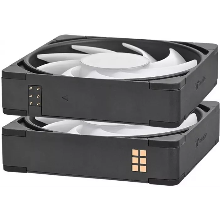 Вентилятор для корпуса Thermaltake CT140 EX Infinity ARGB 140х140x25 черный 4-pin 29.2дБ (упак.:3шт) (CL-F242-PL14SW-A) Ret
