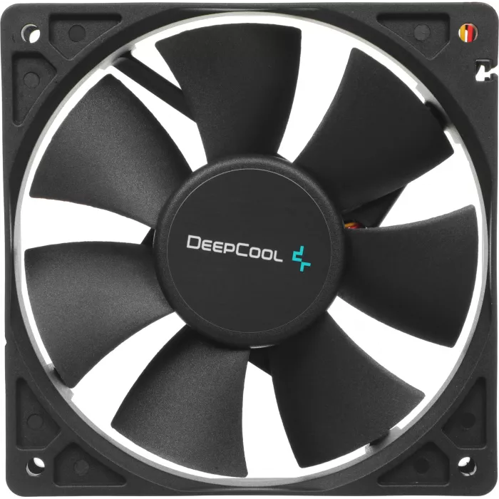 Вентилятор для корпуса Deepcool XFan 120 120х120x25 черный 3-pin 4-pin (Molex) 24дБ (DP-FDC-XF120) Ret