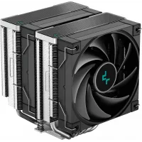 Устройство охлаждения(кулер) Deepcool AK620 Soc-AM5/AM4/1200/1700/1851 черный 4-pin 11-28dB Al+Cu 260W 1456gr Ret (R-AK620-BKNNMT-G)