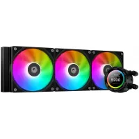 Система водяного охлаждения ID-Cooling SL360 XE ARGB Soc-AM5/AM4/1200/1700/1851 черный 4-pin 14-30dB Al+Cu LCD 350W Ret