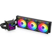 Система водяного охлаждения Lian-Li Galahad II LCD 360 SL-INF ARGB Soc-AM5/AM4/1200/1700/1851 черный 4-pin 29dB Al+Cu LCD Ret (G89.GA2ALCD36INB.00)