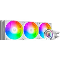 Система водяного охлаждения ID-Cooling FX360 Inf ARGB Soc-AM5/AM4/1200/1700/1851 белый 4-pin 27.2dB Al 350W Ret (FX360 INF WHITE)
