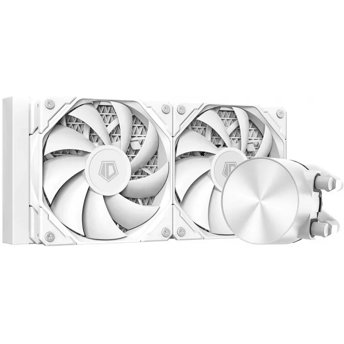 Система водяного охлаждения ID-Cooling FX240 Pro Soc-AM5/AM4/1200/1700/1851 белый 4-pin 35.2dB Al 300W Ret (FX240 PRO WHITE)