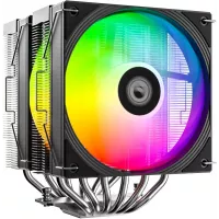 Устройство охлаждения(кулер) ID-Cooling Frozn A620 Pro Se ARGB Soc-AM5/AM4/1200/1700/1851 черный 4-pin 15-27.2dB Al+Cu 260W 1020gr Ret (FROZN A620 PRO SE ARGB)