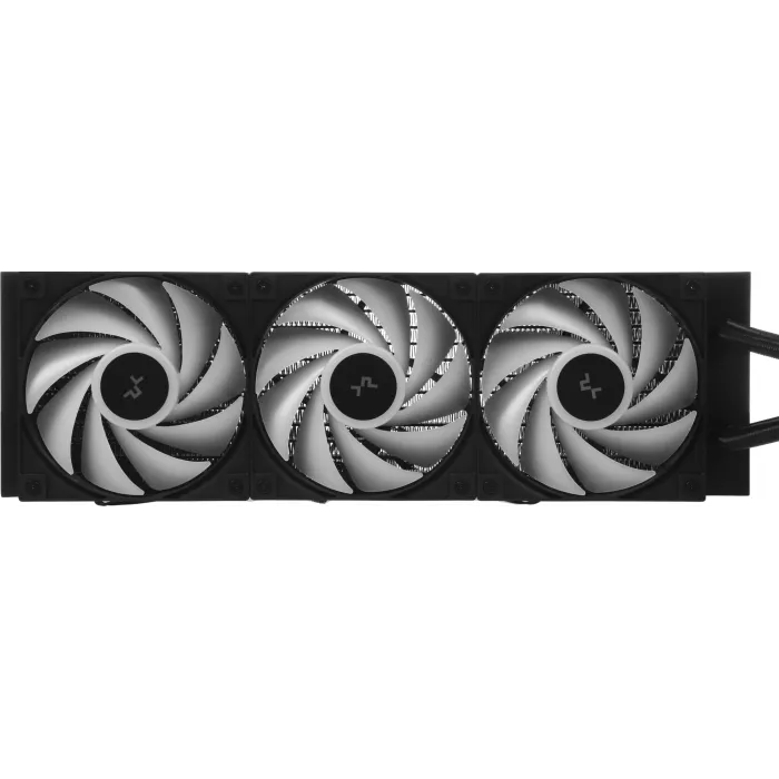 Система водяного охлаждения Deepcool LE360 V2 ARGB Soc-AM5/AM4/1200/1700/1851 черный 4-pin 19-31.6dB Al 250W 1632gr Ret (R-LE360-BKAMMC-G-2)