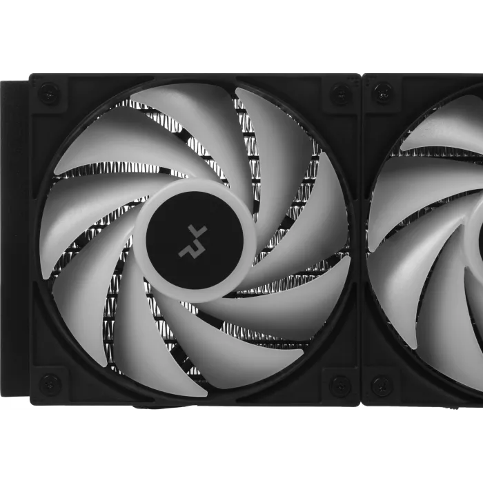 Система водяного охлаждения Deepcool LE360 V2 ARGB Soc-AM5/AM4/1200/1700/1851 черный 4-pin 19-31.6dB Al 250W 1632gr Ret (R-LE360-BKAMMC-G-2)