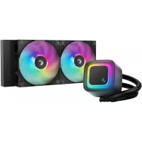 Система водяного охлаждения Deepcool LE240 V2 ARGB Soc-AM5/AM4/1200/1700/1851 черный 4-pin 28.2-31.6dB Al 220W 1359gr Ret (R-LE240-BKAMMC-G-2)