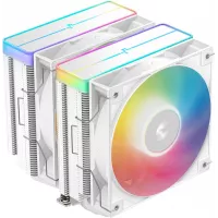 Устройство охлаждения(кулер) Deepcool AG620 Wh V2 ARGB Soc-AM5/AM4/1200/1700/1851 белый 4-pin 15-29.4dB Al+Cu 260W 1330gr Ret (R-AG620-WHAMMN-GJD)