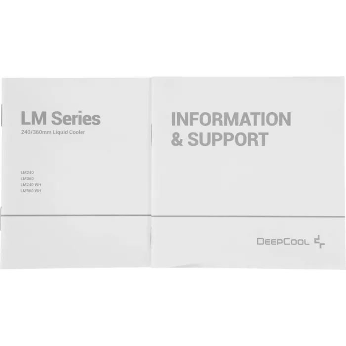 Система водяного охлаждения Deepcool LM360 ARGB Soc-AM5/AM4/1200/1700/1851 черный 4-pin 19-36dB Al LCD 250W 1729gr Ret (R-LM360-BKDMMC-1)