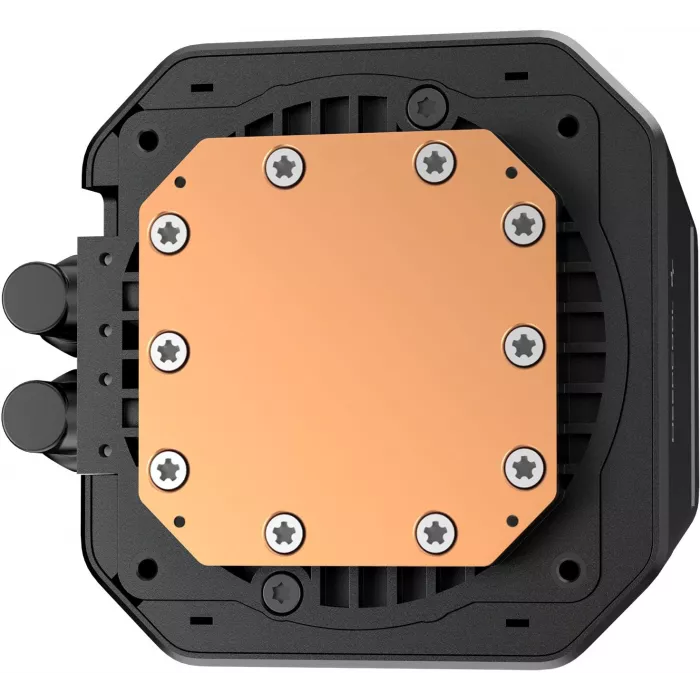 Система водяного охлаждения Deepcool LM240 ARGB Soc-AM5/AM4/1200/1700/1851 черный 4-pin 19-36dB Al LCD 220W 1404gr Ret (R-LM240-BKDMMC-1)