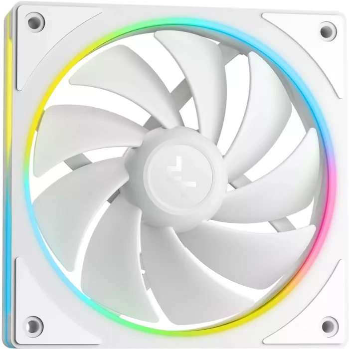 Система водяного охлаждения Deepcool LM240 ARGB Soc-AM5/AM4/1200/1700/1851 белый 4-pin 19-36dB Al LCD 220W 1404gr Ret (R-LM240-WHDMMC-1)
