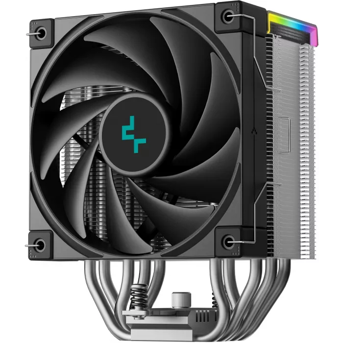 Устройство охлаждения(кулер) Deepcool AK500S Digital SE ARGB Soc-AM5/AM4/1200/1700/1851 черный 4-pin 28dB Al+Cu LCD 240W 864gr Ret (R-AK500S-BKADMN-GJD)
