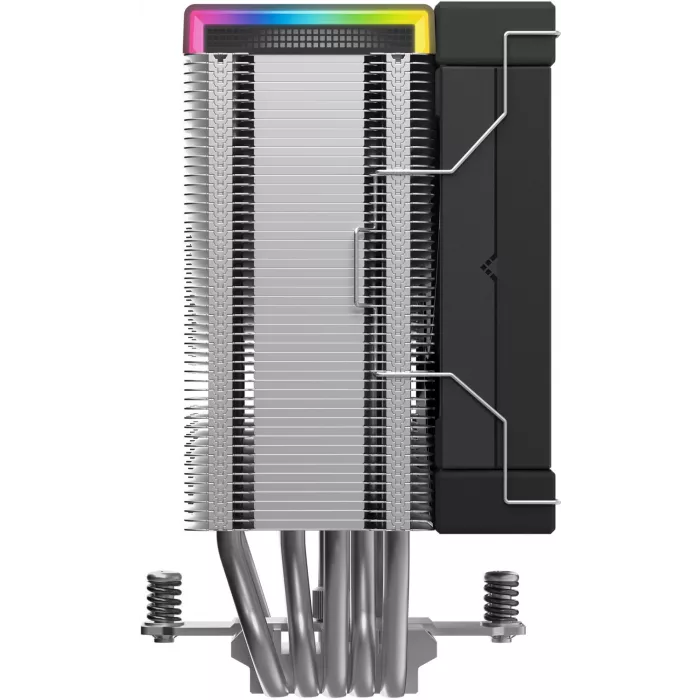 Устройство охлаждения(кулер) Deepcool AK500S Digital SE ARGB Soc-AM5/AM4/1200/1700/1851 черный 4-pin 28dB Al+Cu LCD 240W 864gr Ret (R-AK500S-BKADMN-GJD)