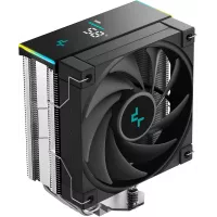 Устройство охлаждения(кулер) Deepcool AK400 Digital SE ARGB Soc-AM5/AM4/1200/1700/1851 черный 4-pin 19-28dB Al+Cu LCD 220W 812gr Ret (R-AK400-BKADMN-GJD)