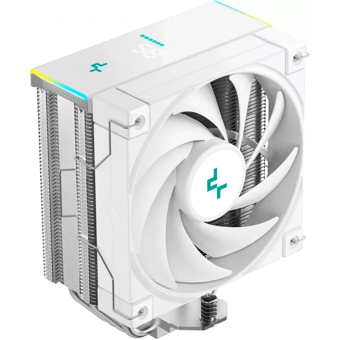Устройство охлаждения(кулер) Deepcool AK400 Digital SE Wh ARGB Soc-AM5/AM4/1200/1700/1851 белый 4-pin 19-28dB Al+Cu LCD 220W 812gr Ret (R-AK400-WHADMN-GJD)