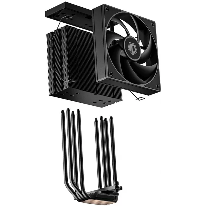 Устройство охлаждения(кулер) ID-Cooling Frozn A410 TD Soc-AM5/AM4/1200/1700/1851 черный 4-pin 29.85dB Al+Cu LCD 220W 750gr Ret