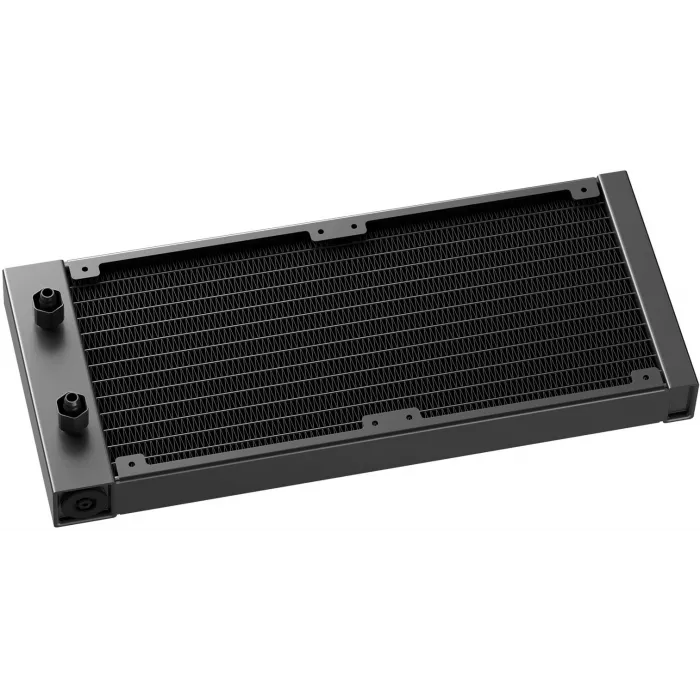 Система водяного охлаждения Deepcool LE240 V2 Zero нет подсветки Soc-AM5/AM4/1200/1700/1851 черный 4-pin 28.2-31.6dB Al 220W 1266gr Ret (R-LE240ZERO-BKLNMD-G-1)