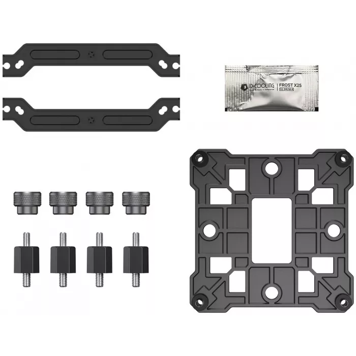 Устройство охлаждения(кулер) ID-Cooling SE-904-XT Soc-AM5/AM4/1200/1700/1851 черный 4-pin 14-29.1dB Al+Cu 180W 430gr Ret (SE-904-XT BLACK)