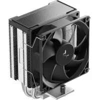 Устройство охлаждения(кулер) Deepcool AG300 G2 Soc-AM5/AM4/1200/1700/1851 серебристый/черный 4-pin 24.59-31dB Al+Cu 160W 416gr Ret (R-AG300-BKAMMG2)