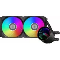 Система водяного охлаждения PcCooler DA240 V2 ARGB Soc-AM5/AM4/1200/1700/1851 черный 4-pin 36.5dB Al 270W Ret (DA240V2-BKAWXX-GL)