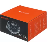 Устройство охлаждения(кулер) ID-Cooling DK-17A нет подсветки Soc-AM5/AM4 серебристый/черный 4-pin 25.8dB Al 65W 300gr Ret