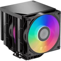 Устройство охлаждения(кулер) PcCooler RT620Pro TC ARGB Soc-AM5/AM4/1151/1200/2066/1700 черный 4-pin 34.9dB Al+Cu 265W Ret (RT620PROTC-BKAWYX-GL)