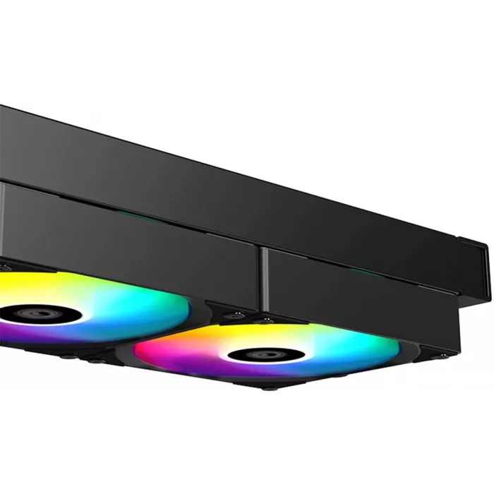 Система водяного охлаждения ID-Cooling FX240 TD ARGB Soc-AM5/AM4/1200/1700/1851 черный 4-pin 27.2dB Al LCD 300W Ret