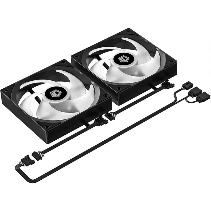 Система водяного охлаждения ID-Cooling FX240 TD ARGB Soc-AM5/AM4/1200/1700/1851 черный 4-pin 27.2dB Al LCD 300W Ret