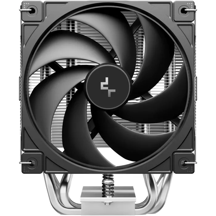 Устройство охлаждения(кулер) Deepcool AG600 нет подсветки Soc-AM5/AM4/1200/1700/1851 серебристый/черный 4-pin 29.22dB Al+Cu 260W 686gr Ret (R-AG600-BKNPMG2-G)