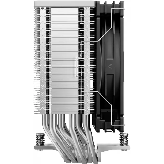 Устройство охлаждения(кулер) Deepcool AG600 нет подсветки Soc-AM5/AM4/1200/1700/1851 серебристый/черный 4-pin 29.22dB Al+Cu 260W 686gr Ret (R-AG600-BKNPMG2-G)