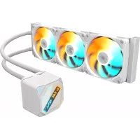 Система водяного охлаждения Gigabyte Gaming 360 ICE ARGB Soc-AM5/AM4/1200/1700/1851 белый 4-pin 13.8-35.8dB Al Ret (GP-GIGABYTE GME 360I)