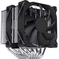 Устройство охлаждения(кулер) Zalman CNPS12X BP нет подсветки Soc-AM5/AM4/1200/1700/1851 черный 4-pin 32.2dB Al+Cu 260W 750gr Ret