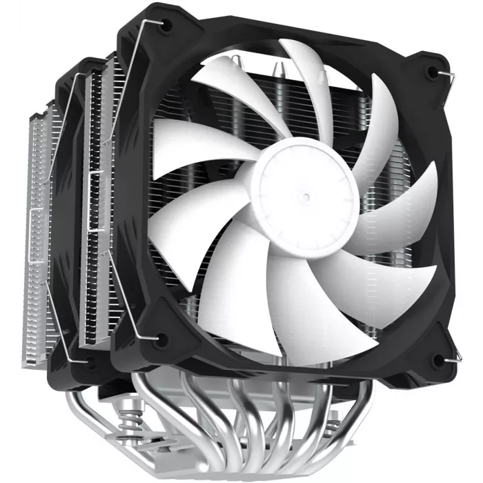 Устройство охлаждения(кулер) Zalman CNPS12X BP ARGB Soc-AM5/AM4/1200/1700/1851 черный 4-pin 32.2dB Al+Cu 260W 750gr Ret (CNPS12X BP ARGB)