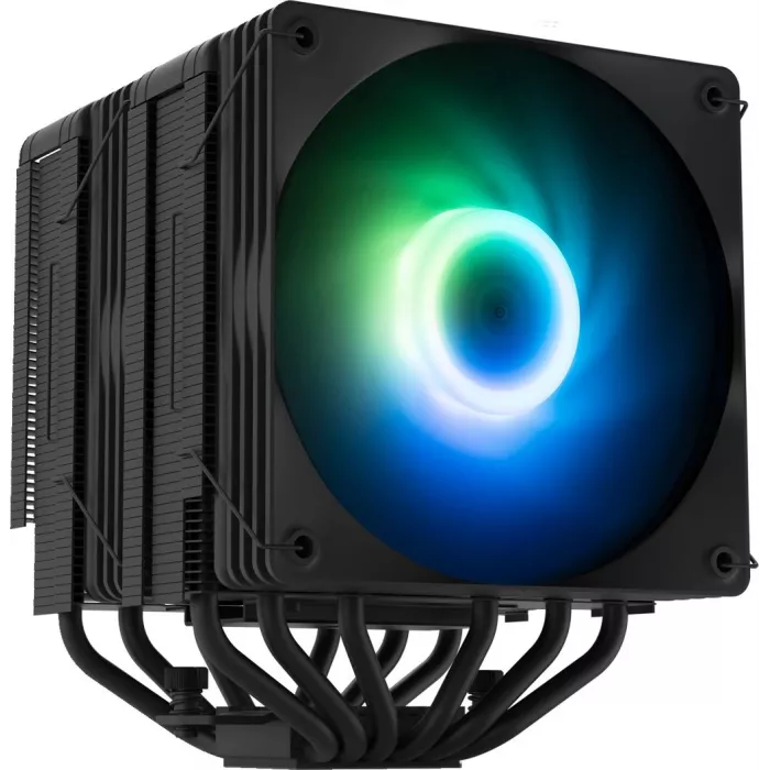 Устройство охлаждения(кулер) Zalman CNPS15X BP ARGB Soc-AM5/AM4/1200/1700/1851 черный 4-pin 32.2dB Al+Cu 285W 1170gr Ret (CNPS15X BP ARGB BLACK)