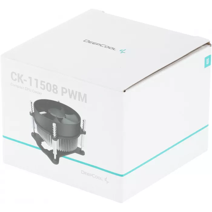 Устройство охлаждения(кулер) Deepcool CK-11508 PWM Soc-1151/1200 черный 4-pin 17-30dB Al 65W 245gr Ret (DP-ICAS-CK11508-P)