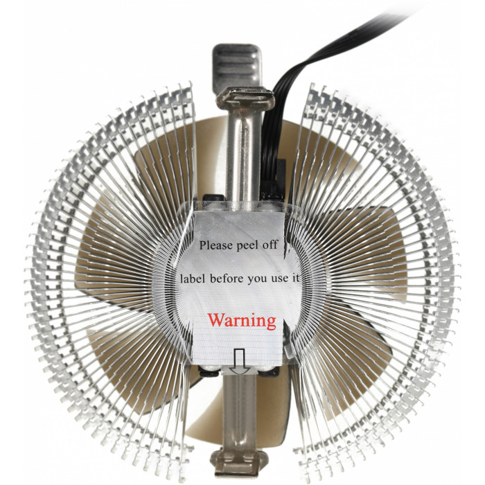 Устройство охлаждения(кулер) ID-Cooling DK-01 Soc-AM5/AM4/1200/1700/1851 черный 4-pin 29dB Al 95W 195gr Ret