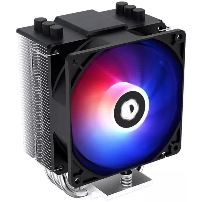 Устройство охлаждения(кулер) ID-Cooling SE-903-XT RGB Soc-AM5/AM4/1200/1700/1851 черный 4-pin 14-26dB Al+Cu 130W 650gr Ret