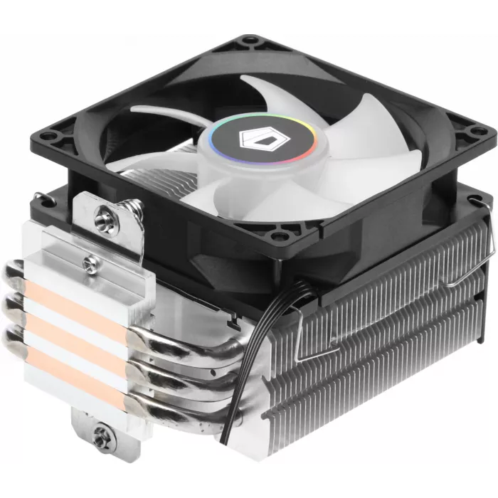 Устройство охлаждения(кулер) ID-Cooling SE-903-XT RGB Soc-AM5/AM4/1200/1700/1851 черный 4-pin 14-26dB Al+Cu 130W 650gr Ret
